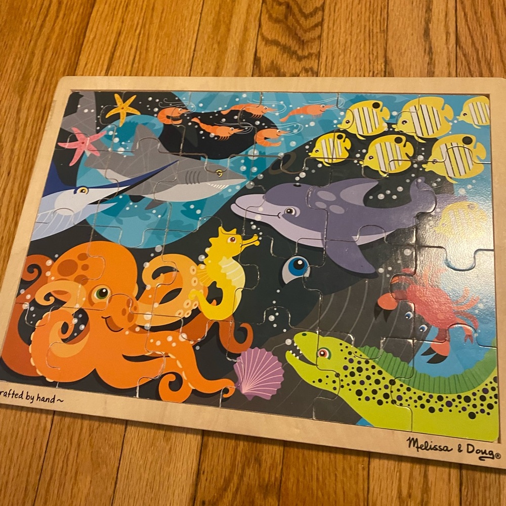 Wooden puzzle for kids